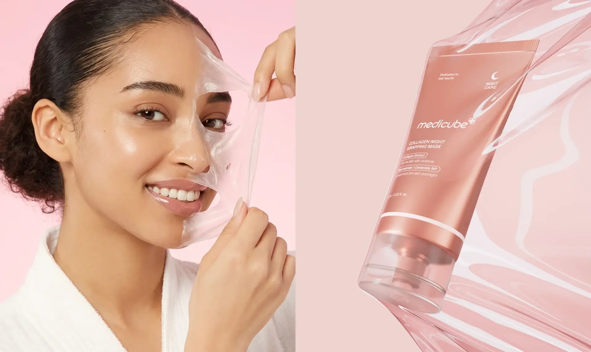 Medicube · collagen wrapping mask