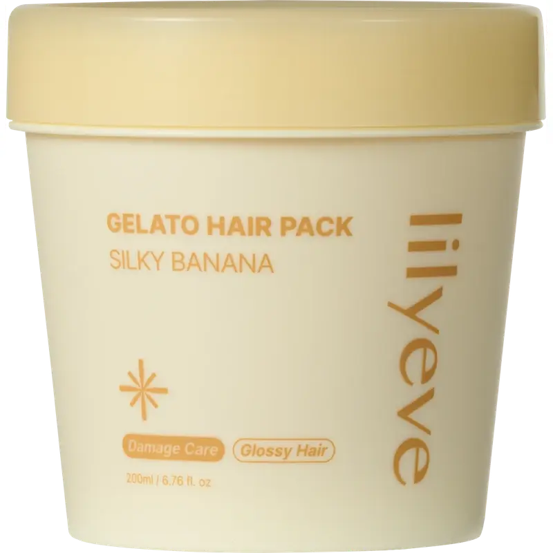 Lilyeve Gelato Hair Pack Silky Banana