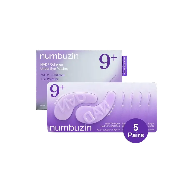 No.9 NAD+ Collagen Under Eye Patches 5EA